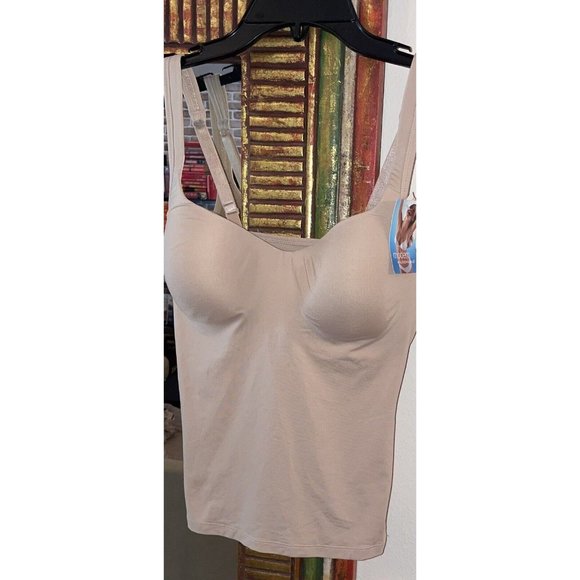 Modern Movement Y82CN333 Cami Camisole Bra Top Underwire S Small Beige New Nwt - Picture 2 of 3